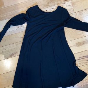 old navy black dress